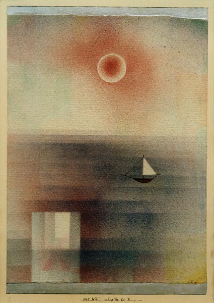 Ruhige See bei Z..., 1925.221 (Wj) from Paul Klee
