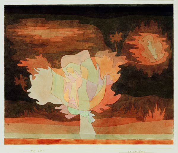 Vor dem Schnee, 1929, 319 (3 H 19). from Paul Klee
