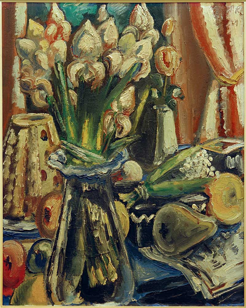 Still life with bouquet of irises from Paul Kleinschmidt