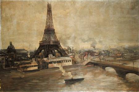 The Construction of the Eiffel Tower from Paul Louis Delance