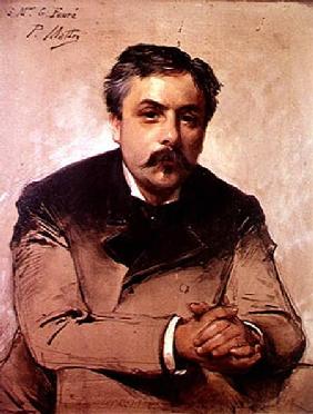Portrait of Gabriel Faure (1845-1924)