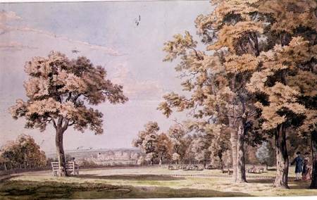 Windsor Castle: from the Great Park from Paul Sandby