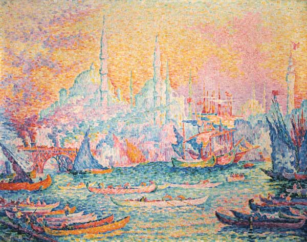 Istanbul, 1907 (oil on canvas) from Paul Signac
