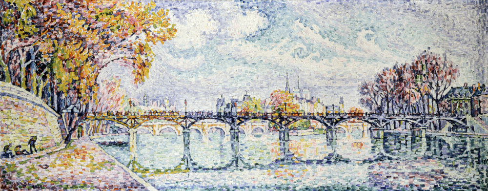 Le Pont Des Arts 1928 from Paul Signac