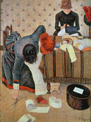 The Milliner, 1885 from Paul Signac