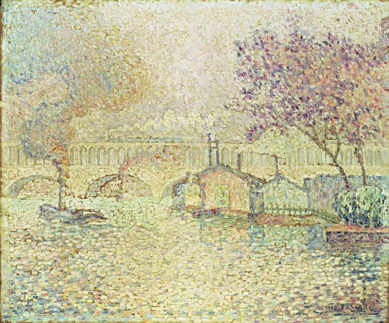 The Viaduct at Auteuil, c.1900 from Paul Signac
