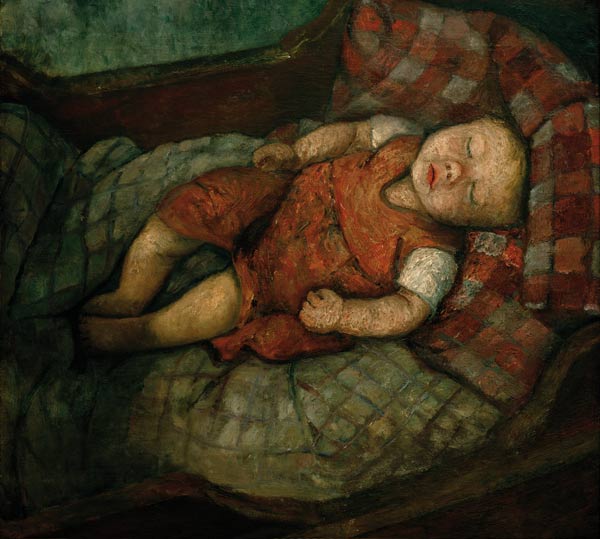 Schlafendes Kind from Paula Modersohn-Becker