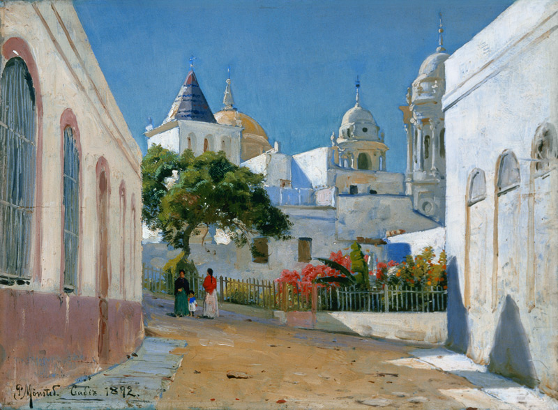 Town view in Cadiz/Spain from Peder Moensted