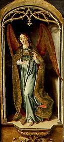 Angel with the crown of thorns Christi. Thomas altar in the cloister S.Thomas, Avila. from Pedro Berruguete