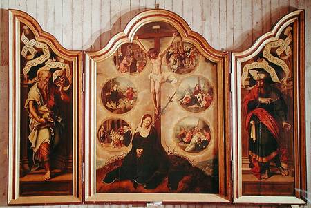 Triptych of the Seven Sorrows of the Virgin from Pedro Orley