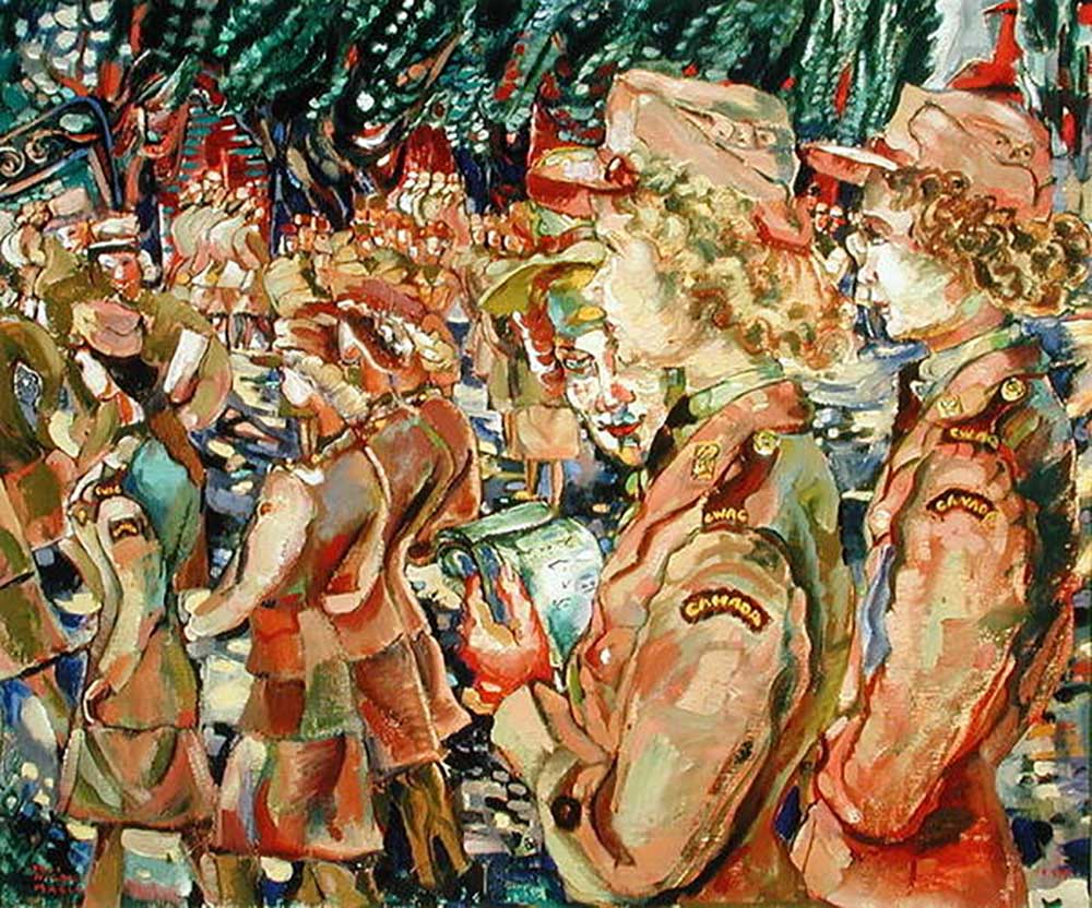 Morning Parade, 1944 from Pegi Nicol Macleod