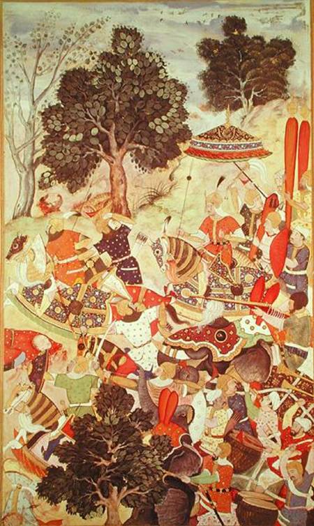 The Capture of Bakadur Khan from Persian School