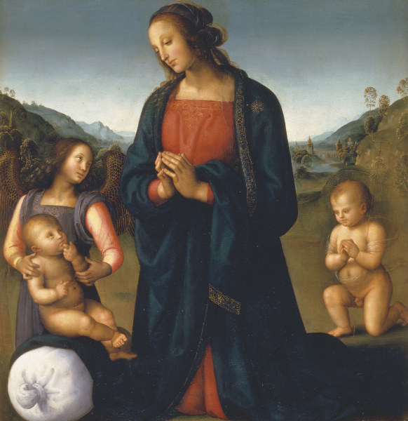 Madonna del Sacco / Perugino from Perugino (eigentl. Pierto di Cristoforo Vanucci)