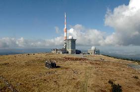 Die Antenne auf dem Brocken