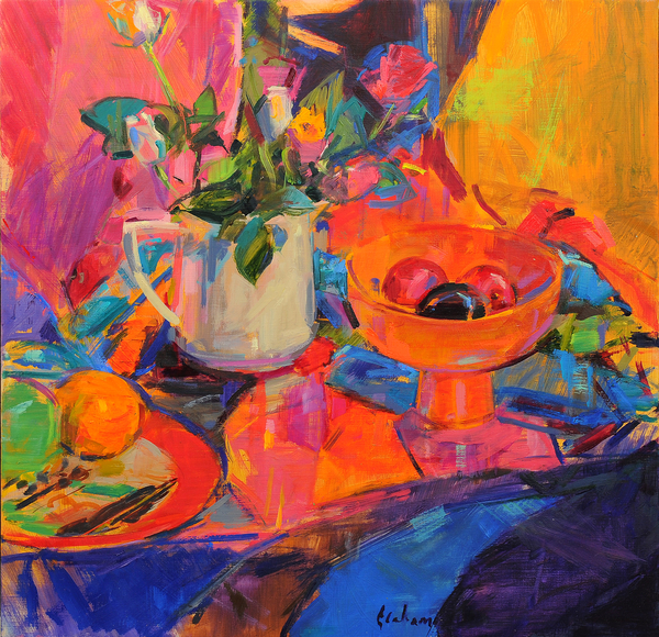 Still Life with Bloomingdales Bowl from Peter  Graham