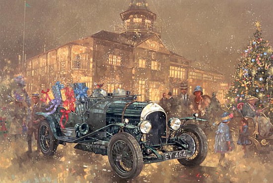 Christmas Party at Brooklands (oil on canvas)  from Peter  Miller
