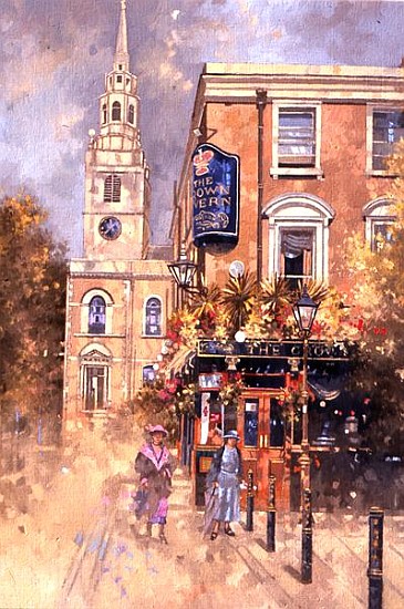 Crown Tavern, Clerkenwell, 2000 (oil on canvas)  from Peter  Miller