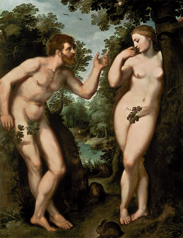 Adam and Eve from Peter Paul Rubens