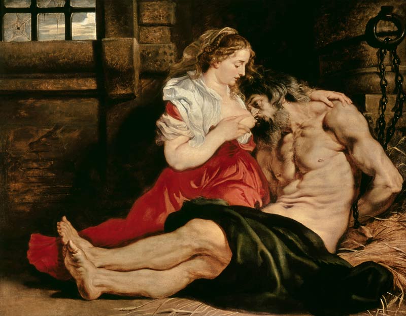 Cimon and Pero from Peter Paul Rubens