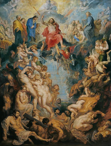 The large Last Judgement. from Peter Paul Rubens
