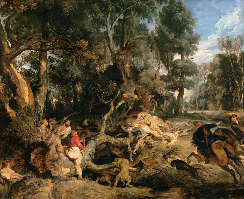 Boar Hunt from Peter Paul Rubens