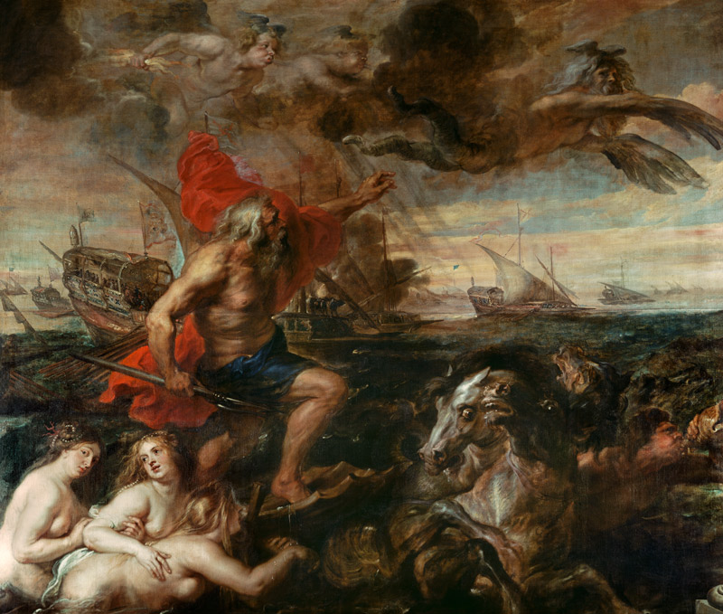 Rubens / Neptune, calming the Waves from Peter Paul Rubens