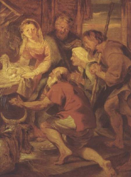 Adoration of the Shepherds from Peter Paul Rubens