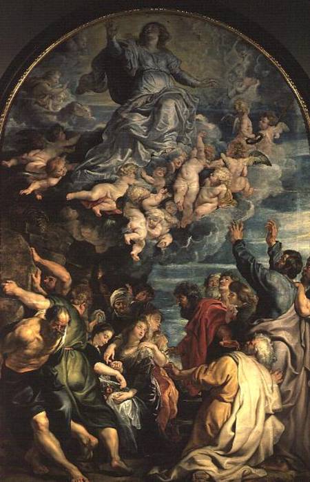 The Assumption of the Virgin Altarpiece from Peter Paul Rubens
