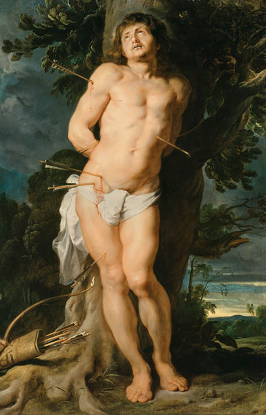 “Der heilige Sebastian”,  from Peter Paul Rubens