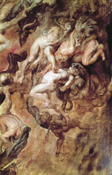 Descent into Hell / Rubens from Peter Paul Rubens