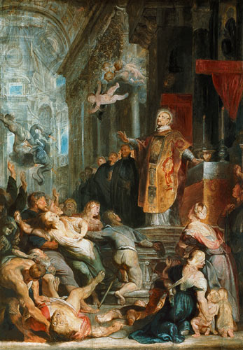 The wonders of the St. Ignatius of Loyola. from Peter Paul Rubens