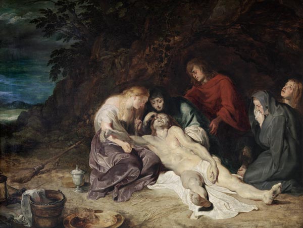 Lamentation over the Dead Christ with St. John and the Holy Women from Peter Paul Rubens