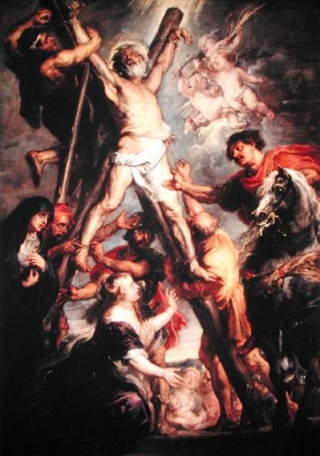 The Martyrdom of St. Andrew from Peter Paul Rubens