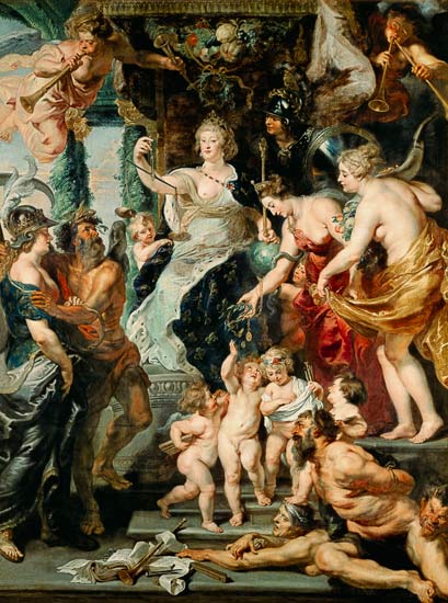 Medici cycle: The happy reign. from Peter Paul Rubens