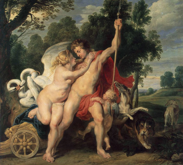 Venus and Adonis from Peter Paul Rubens