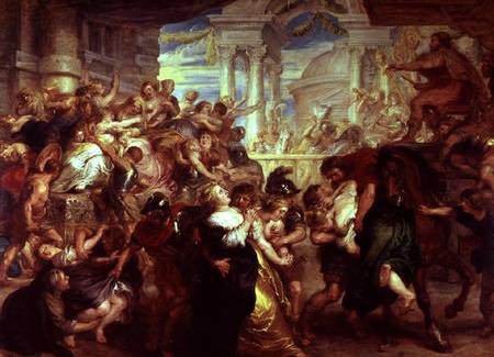 The Rape of the Sabine Women from Peter Paul Rubens