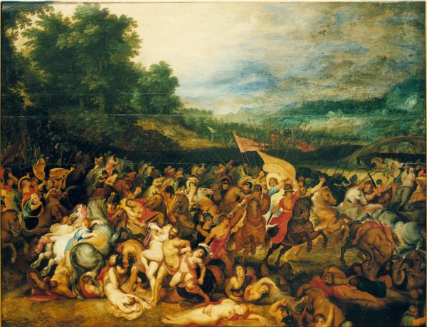 Rubens / Battle of the Amazons from Peter Paul Rubens