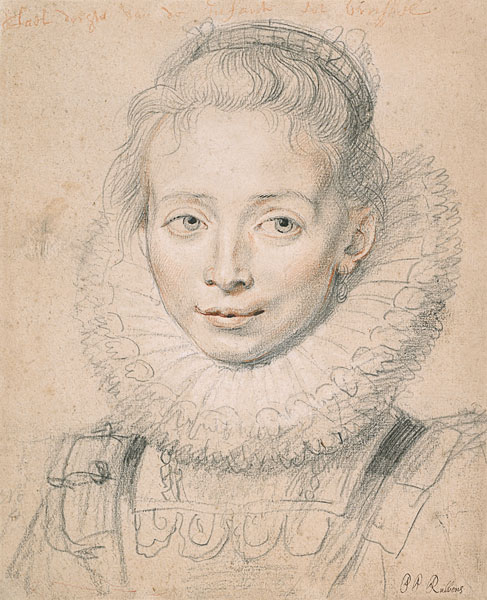 Rubens's Daughter Clara Serena (So named Maid of Honor of Infanta Isabella) from Peter Paul Rubens