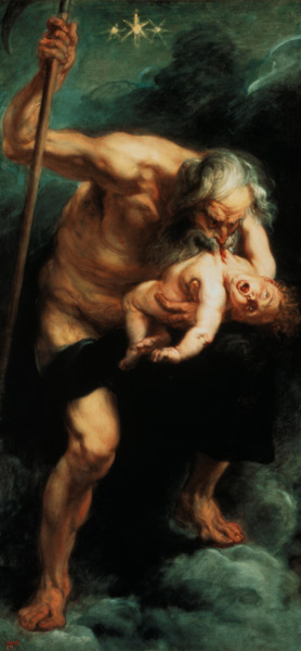 Rubens / Saturn devouring a Son from Peter Paul Rubens