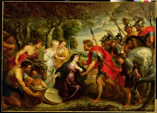 The Meeting of David and Abigail, 1625-28 from Peter Paul Rubens