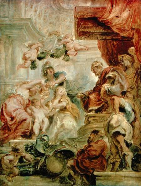 Uniting of Great Britain from Peter Paul Rubens
