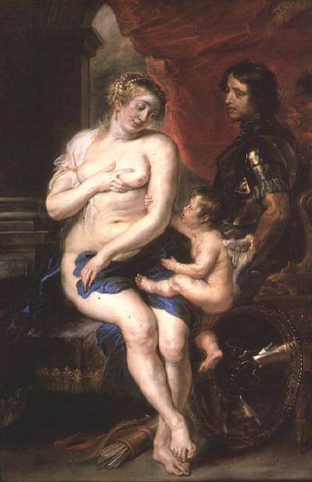 Venus, Mars and Cupid from Peter Paul Rubens