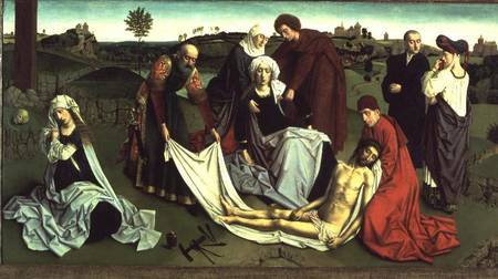 The Lamentation over the Dead Christ from Petrus Christus