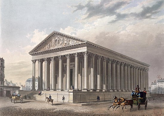 Exterior view of the Madeleine, Paris from Philippe Benoist