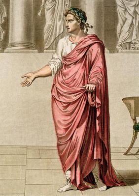 Titus, costume for 'Berenice' by Jean Racine, from Volume II of 'Research on the Costumes and Theatr