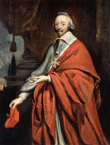 Cardinal de Richelieu (1585-1642) from Philippe de Champaigne