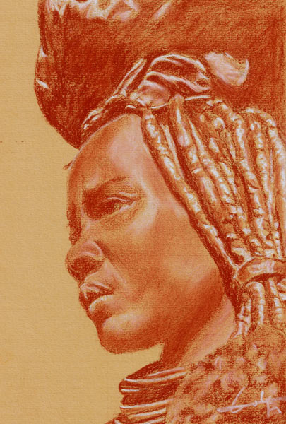 Femme himba from Philippe Flohic