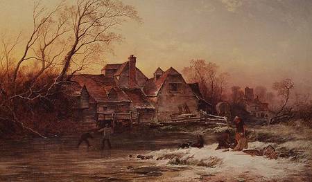 Winter Scene from Philips Wouverman