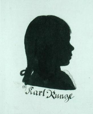 Karl Runge, 1789 (indian ink on paper) from Phillip Otto Runge