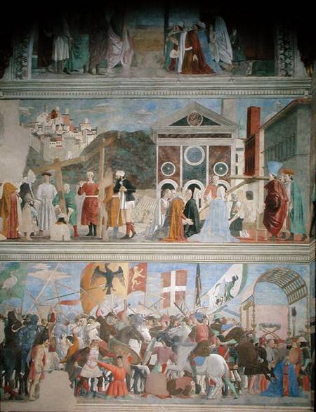 The Verification of the True Cross, The Victory of Heraclius and the Execution of Chosroes in 628 AD from Piero della Francesca